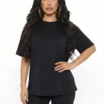 Conjunto de camiseta holgada y shorts ciclistas
