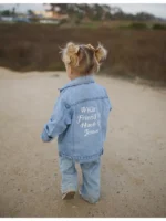Chaqueta vaquera para niños What a Friend in Jesus - Imagen 2