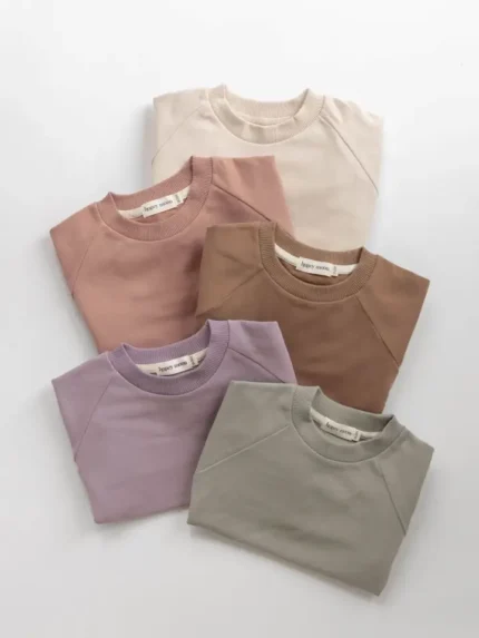 Sudadera cuello redondo
