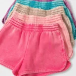 Shorts de forro polar con cinturilla elástica