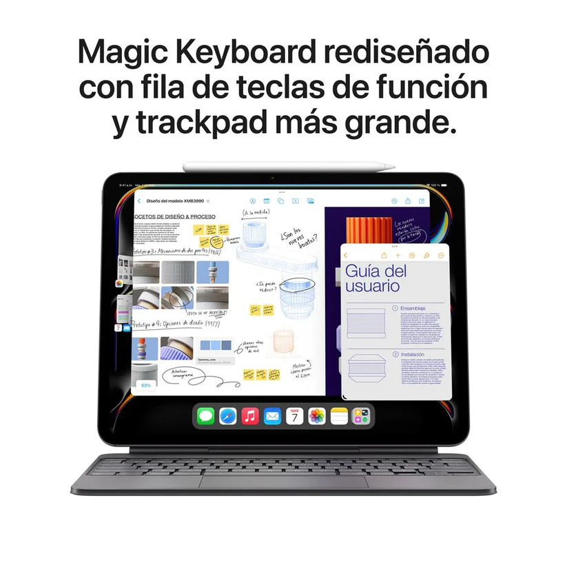 iPad Pro (2024, M4 series) 11"  256GB Silver - Imagen 7